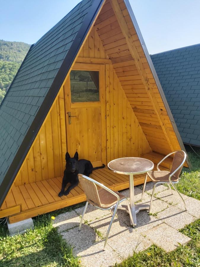 Hotel Glamping Hiske Petrin Tolmin Exterior foto