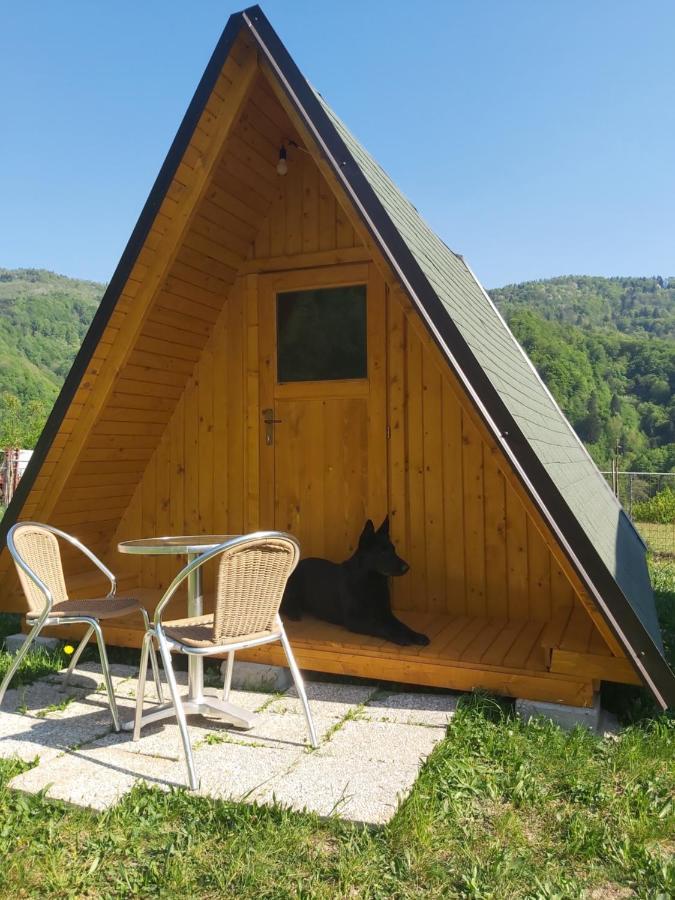 Hotel Glamping Hiske Petrin Tolmin Exterior foto