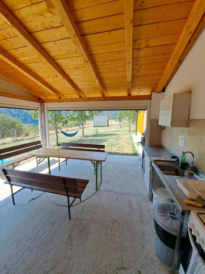 Hotel Glamping Hiske Petrin Tolmin Exterior foto