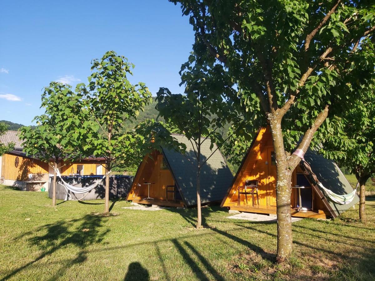 Hotel Glamping Hiske Petrin Tolmin Exterior foto