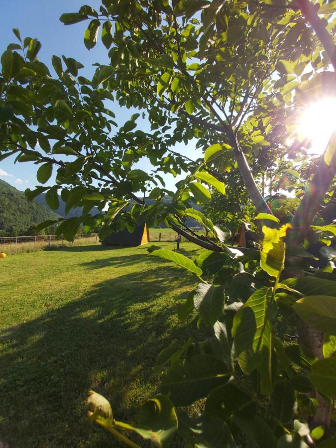 Hotel Glamping Hiske Petrin Tolmin Exterior foto