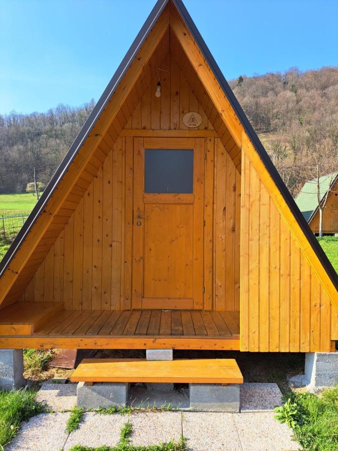 Hotel Glamping Hiske Petrin Tolmin Exterior foto