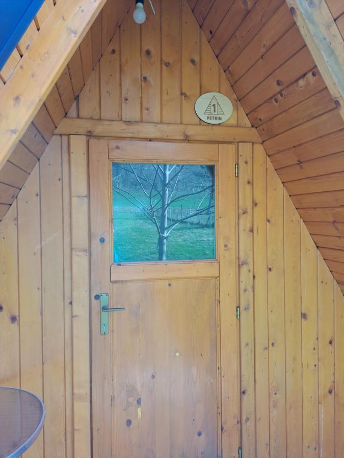 Hotel Glamping Hiske Petrin Tolmin Exterior foto