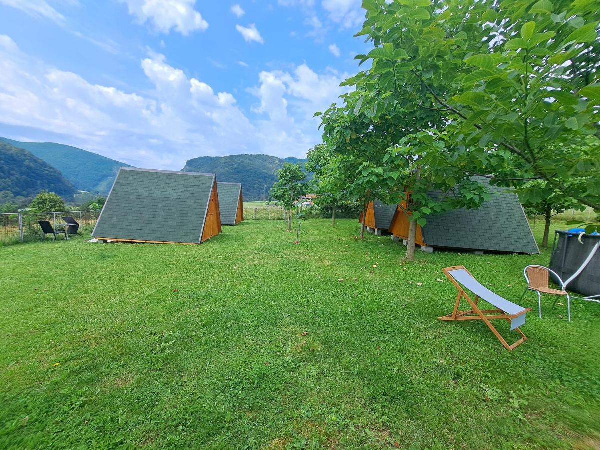 Hotel Glamping Hiske Petrin Tolmin Exterior foto
