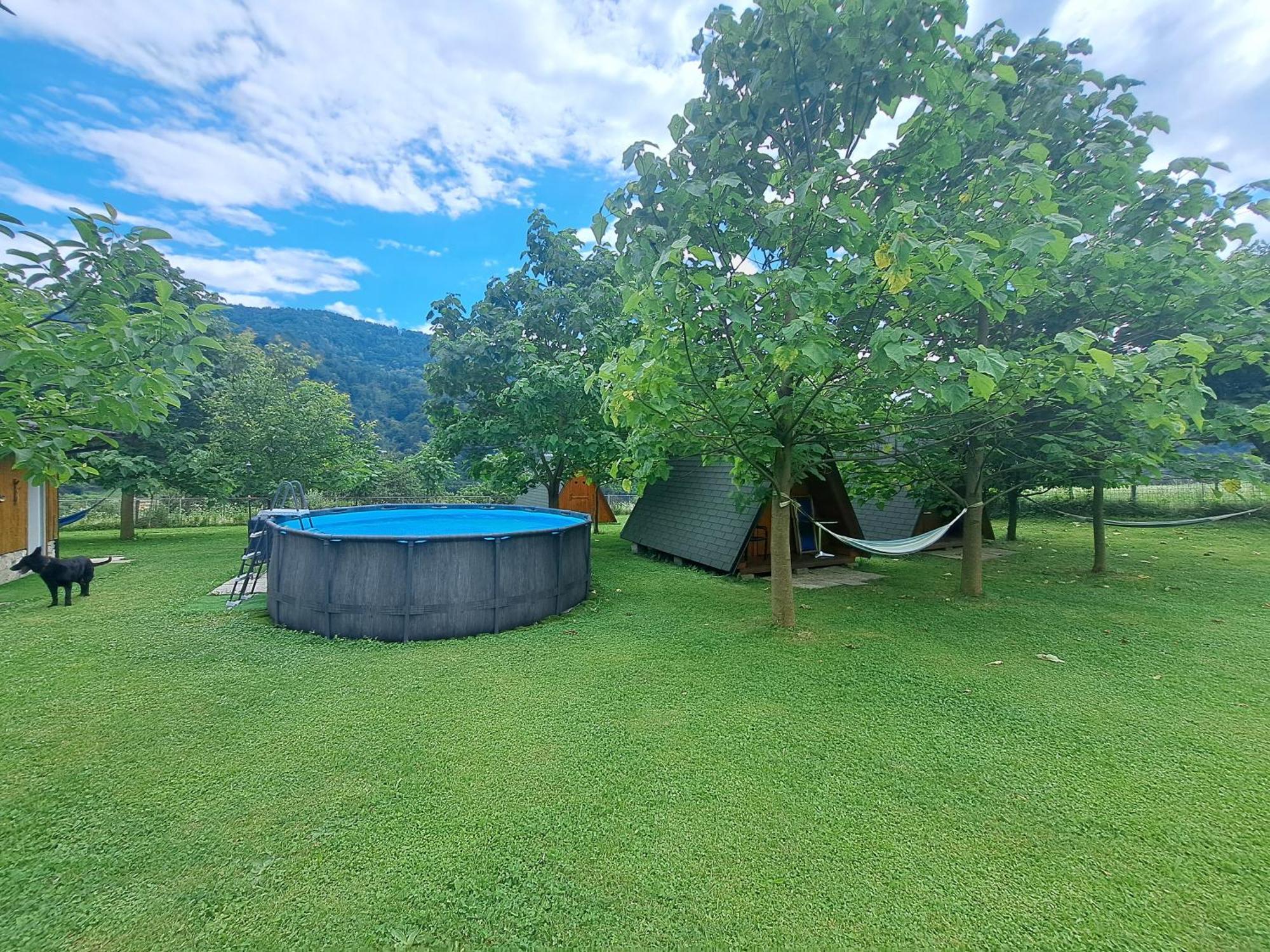 Hotel Glamping Hiske Petrin Tolmin Exterior foto
