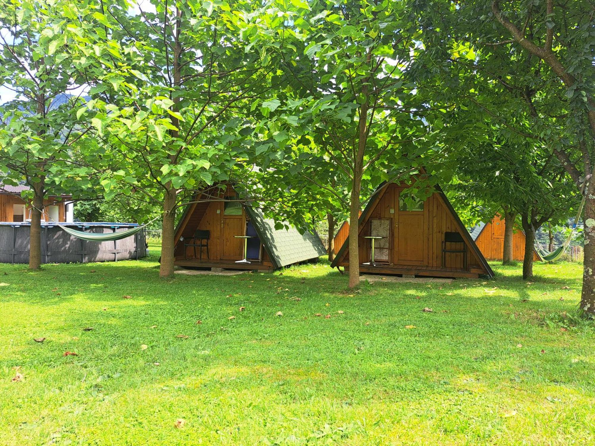 Hotel Glamping Hiske Petrin Tolmin Exterior foto